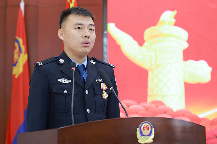 全市公安机关优秀辅警先进事迹宣讲活动走进榆阳公安