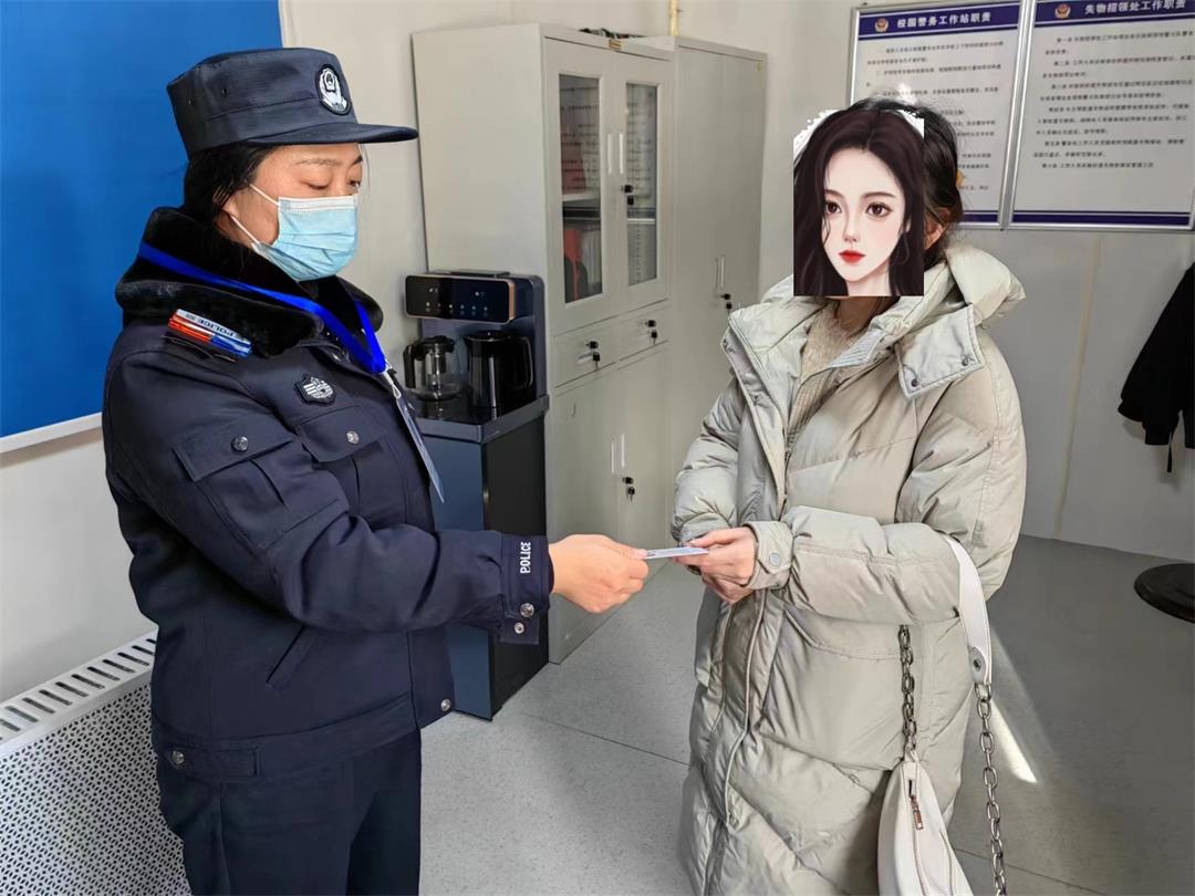 靖边公安：最美“警”色可抵冬日严寒