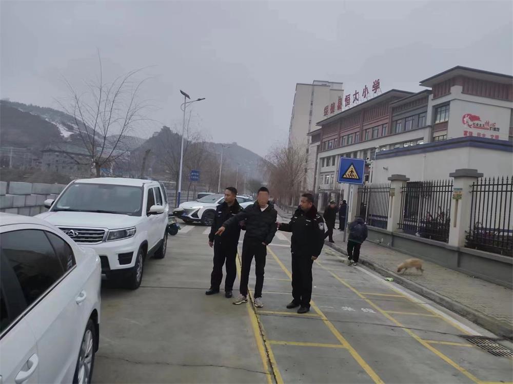 绥德公安校园警务室民警破获一起电动车被盗案