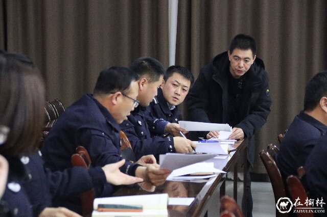 靖边县委考核组对靖边县公安局2023年工作进行检查考核