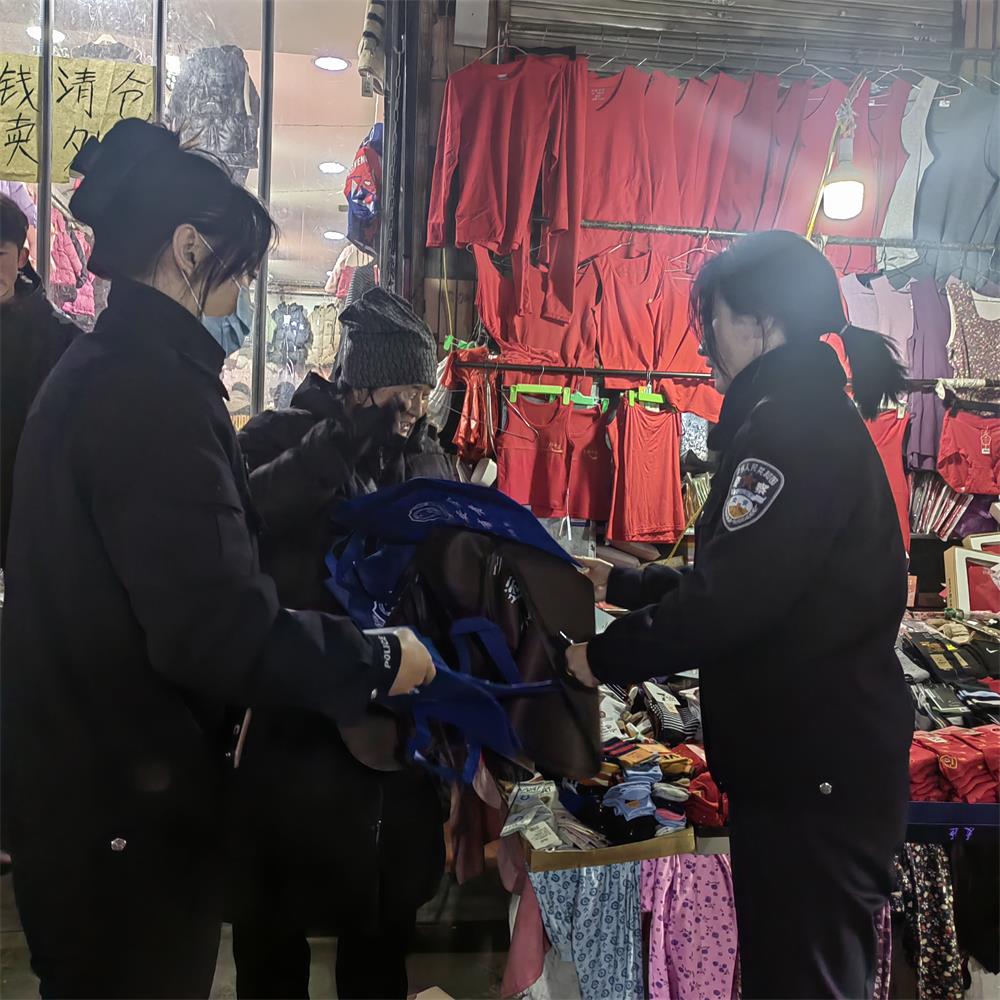 张家畔派出所： 紧盯“三道防线”深入推进“冬春行动”