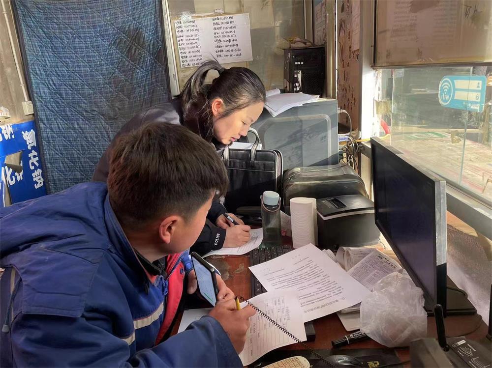 张家畔派出所： 紧盯“三道防线”深入推进“冬春行动”