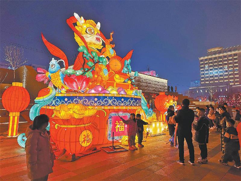 “陕北榆林过大年”系列活动之新春灯会盛大启幕