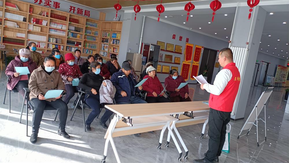 长安路社区开展新年新征程文明市民公约活动