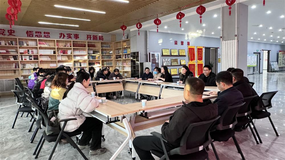 榆阳区长城路街道长安路社区开展红白理事会宣传活动