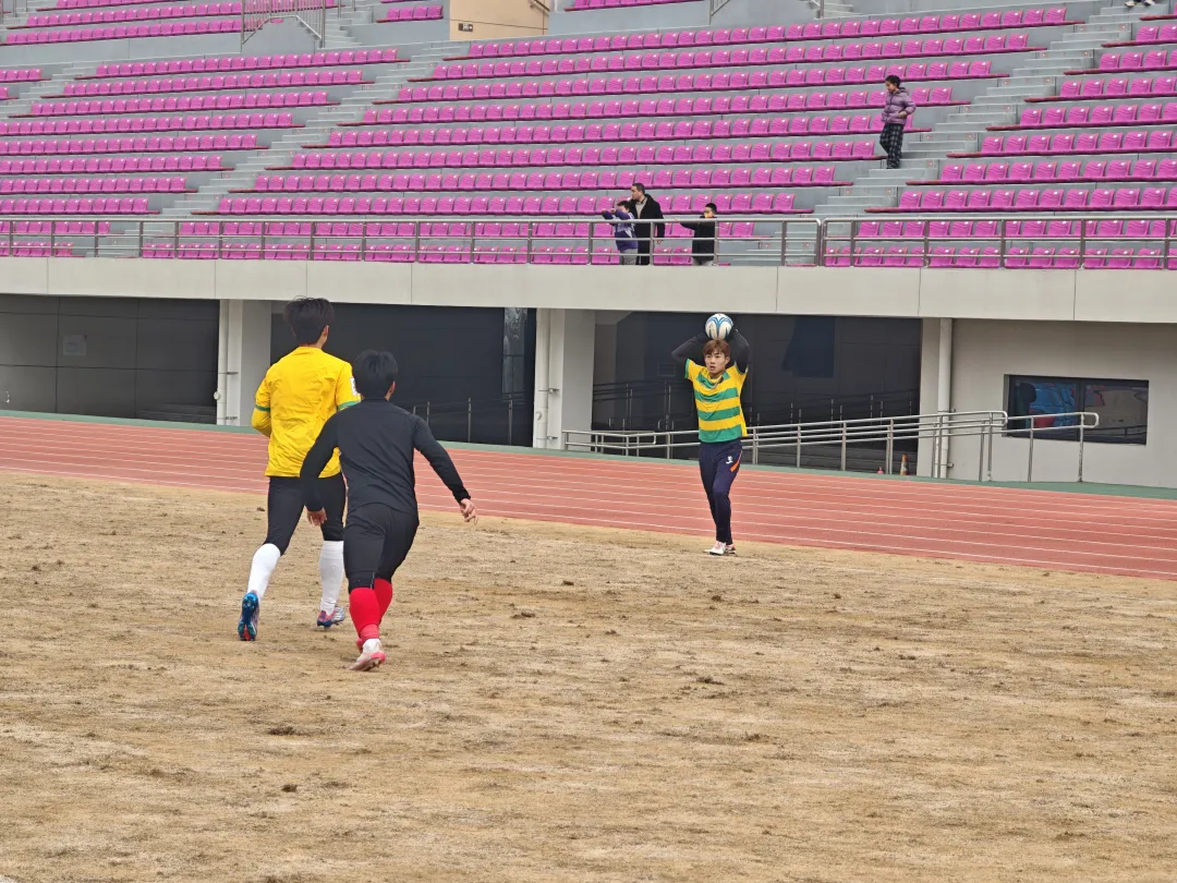 冬季训练赛现场