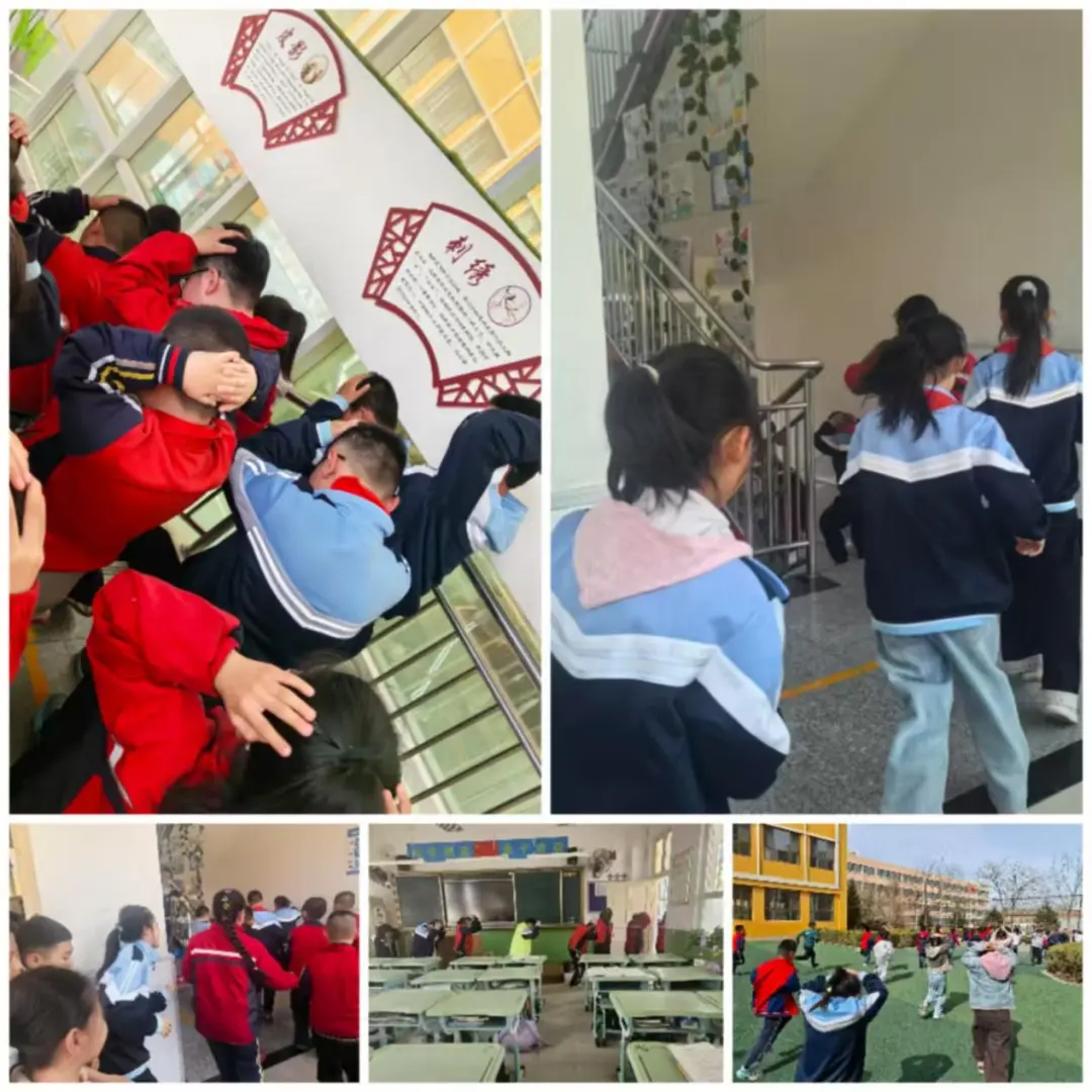 榆林市第十四小学开展应急疏散演练活动