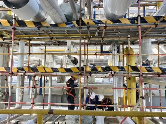 榆林特检院圆满完成榆能化学2026年特种设备大检修任务