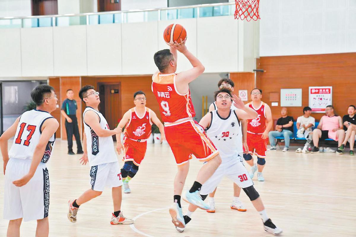 神东职工篮球赛