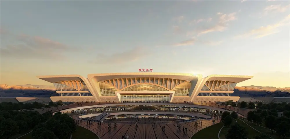 西安东站：中部崛起的交通新支点