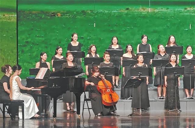 图为音乐会现场。张娟娟摄