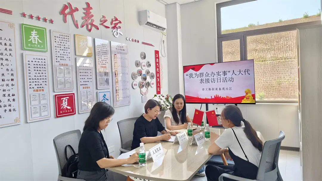 人大代表召开座谈会开展集中接访