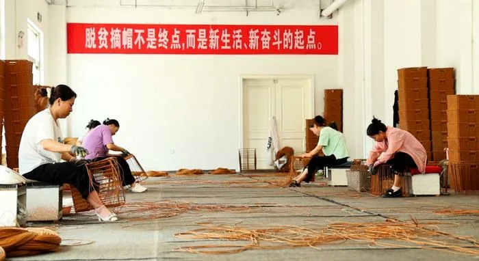 定边县扶贫产业发展有限公司整合荞麦深加工、非遗剪纸、纸箱包装、轻工制造及新能源充电桩等多元产业,形成全链条协同发展格局。