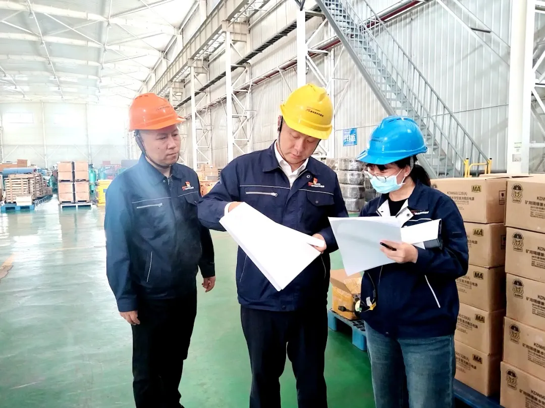 榆林新材料集团物资供应中心开展节前安全专项检查