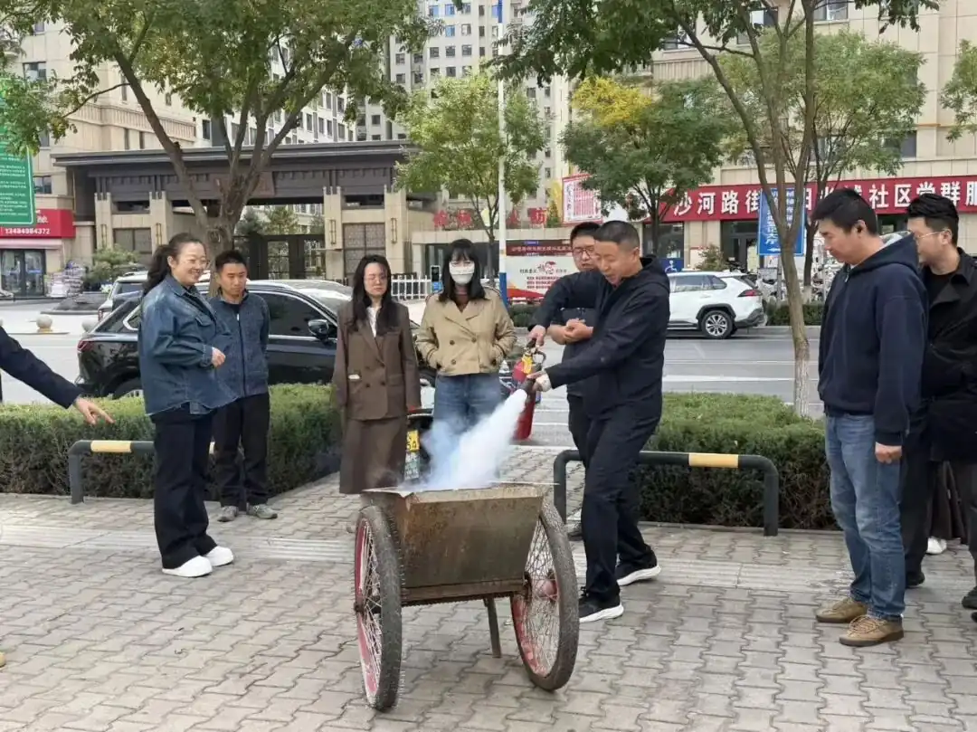 10月20日上午,榆林市新华书店开展消防安全专题培训