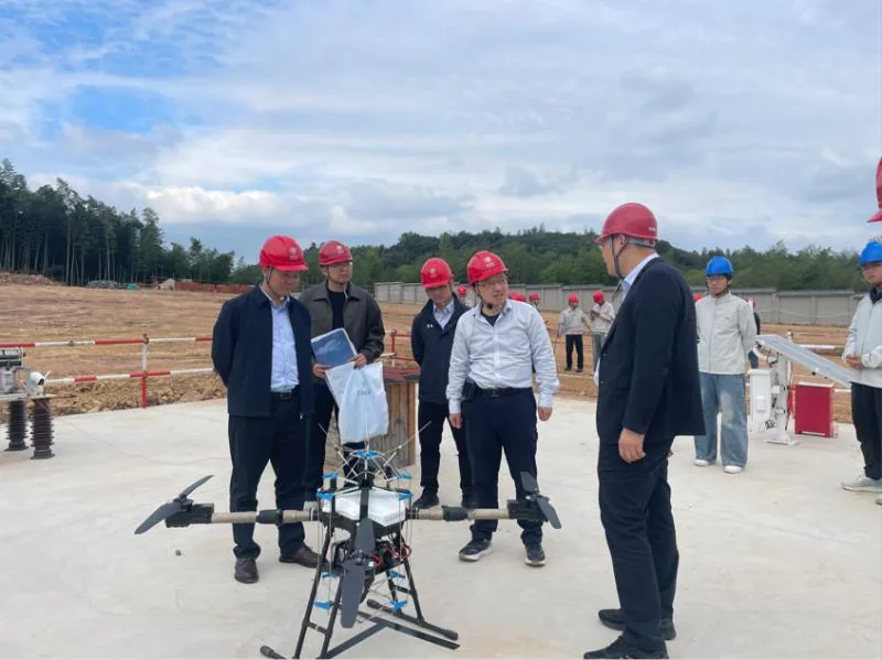 10月23日,国网安徽电科院院长叶彬带队到雷电试验基地项目开展安全督导检查