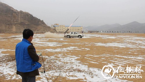清涧县积极开展增雪作业助力森林防火