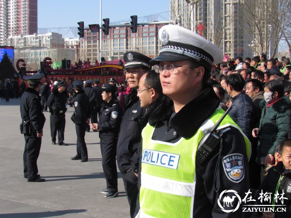 靖边交警大队圆满完成春节期间文化娱乐活动道路交通安全保障任务