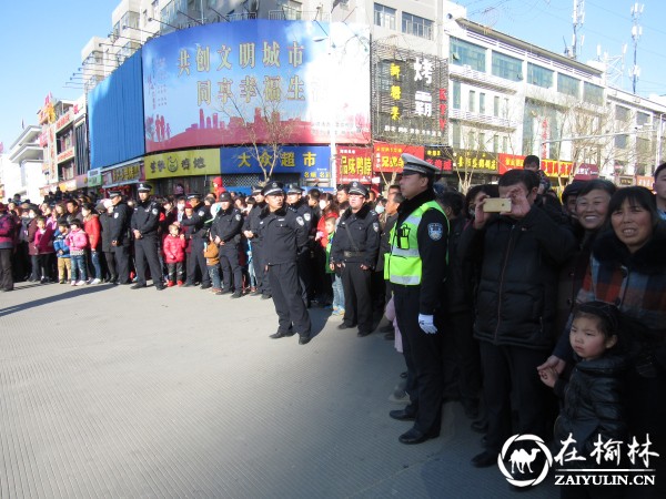 靖边交警大队圆满完成春节期间文化娱乐活动道路交通安全保障任务