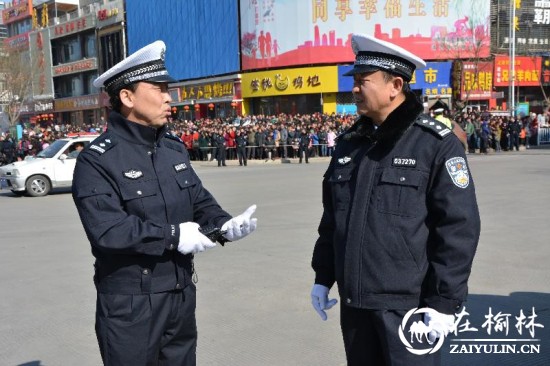 靖边交警转作风 靓丽靖边城