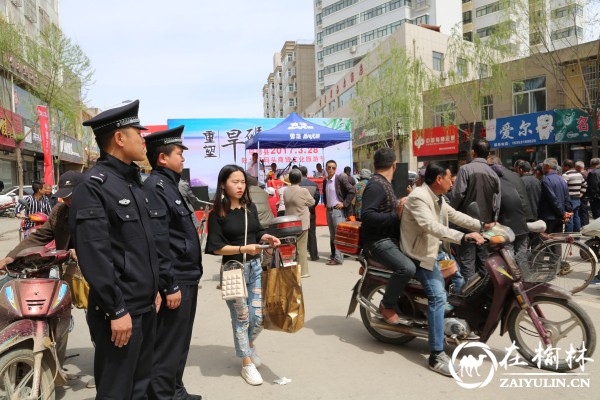 绥德公安局圆满完成“三·二八”陕北旱码头商贸文化旅游节安保工作